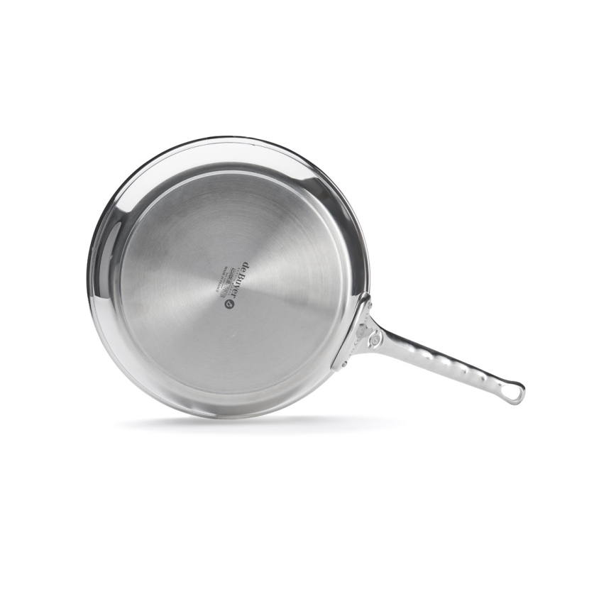 De Buyer 3412.28 - MILADY 28 cm Stainless Steel Frying Pan