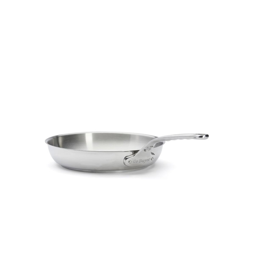 De Buyer 3412.28 - MILADY 28 cm Stainless Steel Frying Pan