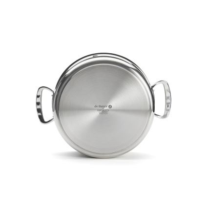 De Buyer 3427.28 - MILADY 28 cm Stainless Steel Pot with Lid