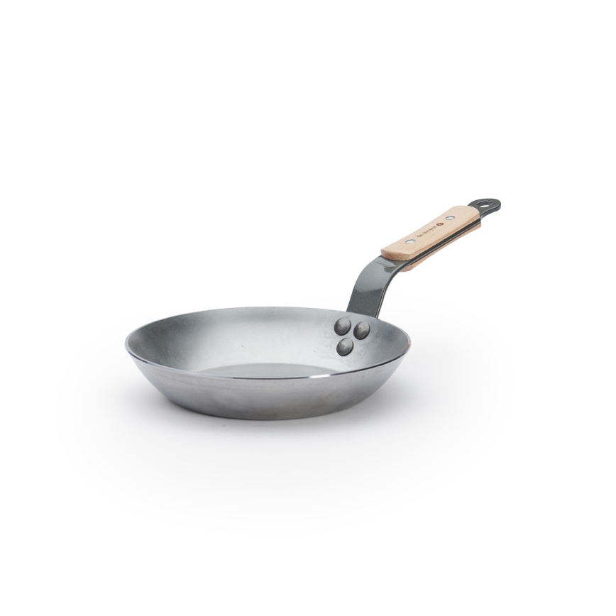 De Buyer 5710.20 - MINERAL B BOIS 20 cm Steel Frying Pan