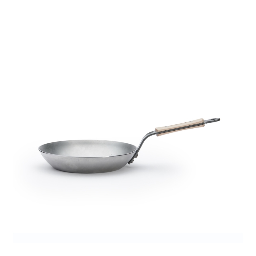 De Buyer 5710.20 - MINERAL B BOIS 20 cm Steel Frying Pan