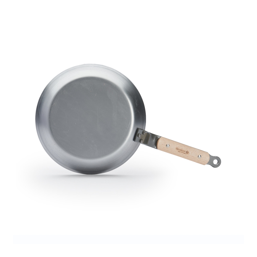 De Buyer 5710.24 - MINERAL B BOIS 24 cm Steel Frying Pan