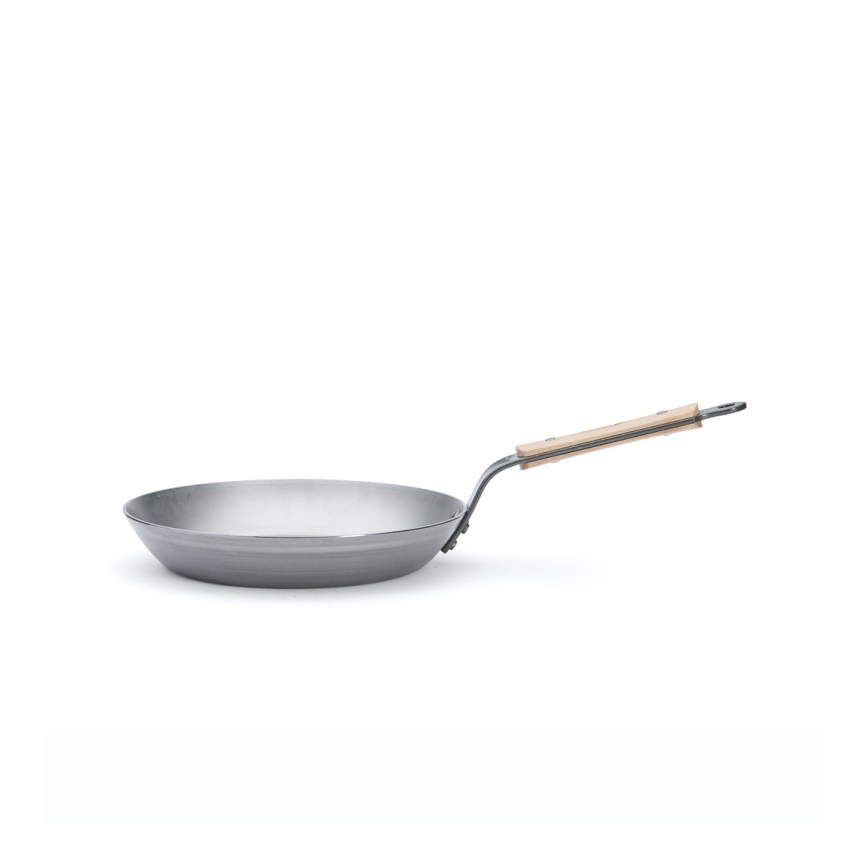 De Buyer 5710.24 - MINERAL B BOIS 24 cm Steel Frying Pan