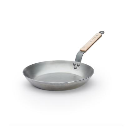 De Buyer 5710.28 - MINERAL B BOIS 28 cm Steel Frying Pan