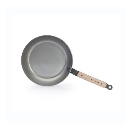 De Buyer 5710.28 - MINERAL B BOIS 28 cm Steel Frying Pan