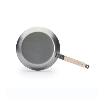 De Buyer 5710.28 - MINERAL B BOIS 28 cm Steel Frying Pan