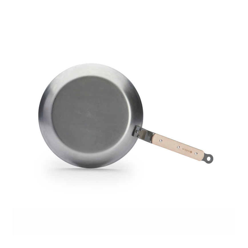 De Buyer 5710.28 - MINERAL B BOIS 28 cm Steel Frying Pan
