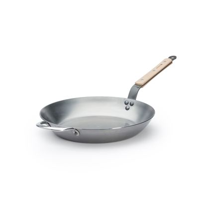 De Buyer 5710.32 - MINERAL B BOIS 32 cm steel frying pan