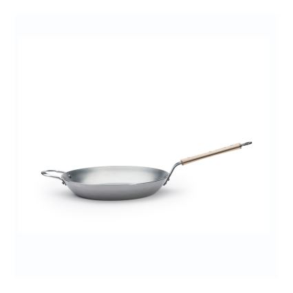 De Buyer 5710.32 - MINERAL B BOIS 32 cm steel frying pan