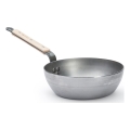De Buyer 5714.24 - MINERAL B BOIS 24 cm Deep Frying Pan