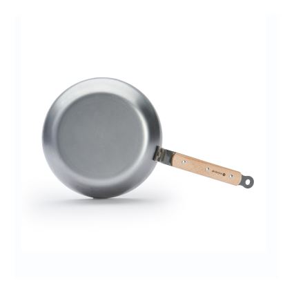 De Buyer 5714.24 - MINERAL B BOIS 24 cm Deep Frying Pan