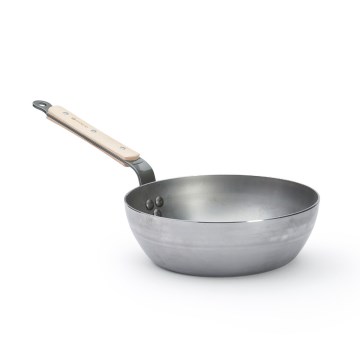De Buyer 5714.24 - MINERAL B BOIS Deep Frying Pan 24 cm