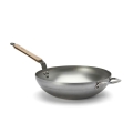 De Buyer 5717.32 - MINERAL B BOIS Wok Pan 32 cm