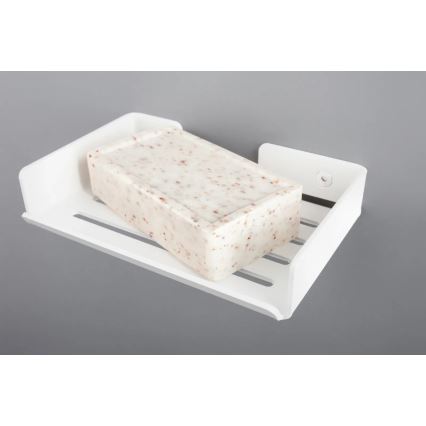 Deante ADM_A411 - MOKKO Wall-mounted Soap Dish, White