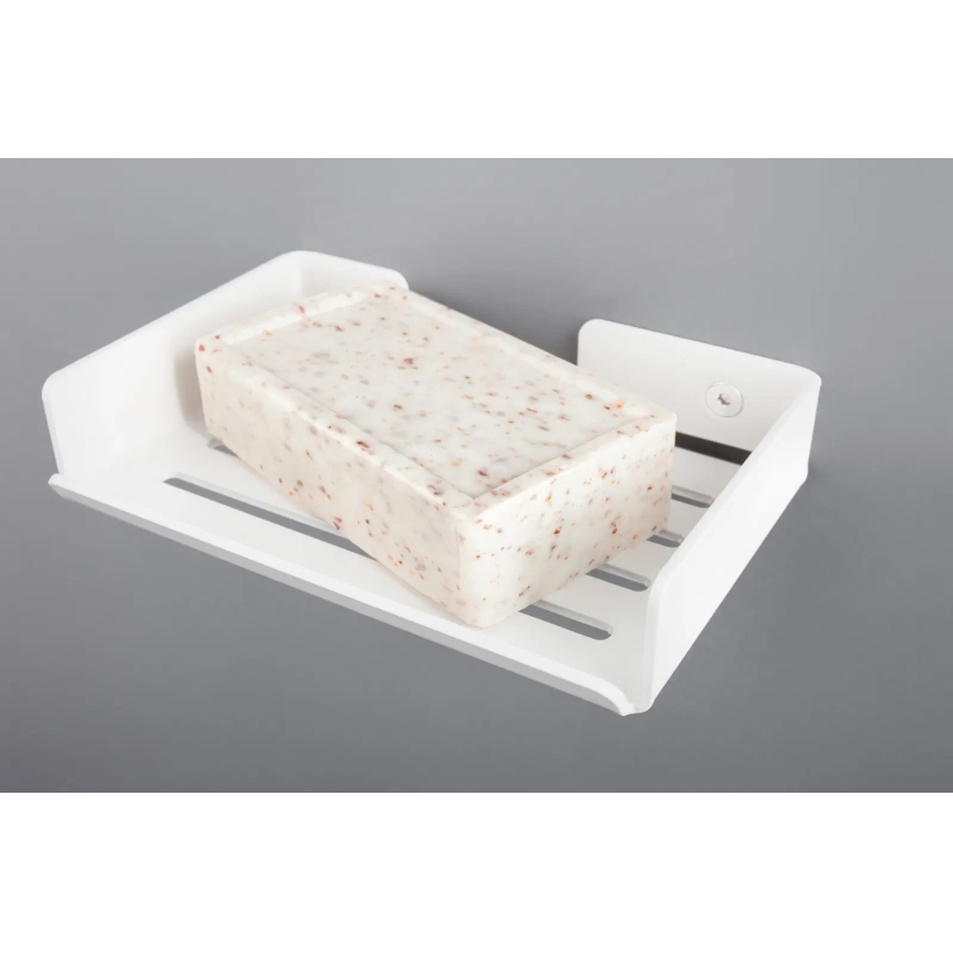 Deante ADM_A411 - MOKKO Wall-mounted Soap Dish, White
