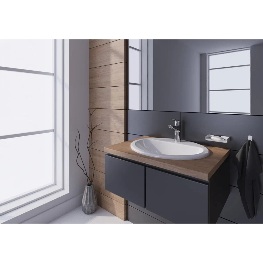 Deante ADM_A411 - MOKKO Wall-mounted Soap Dish, White