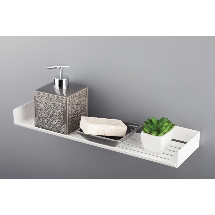 Deante ADM_A511 - MOKKO White Bathroom Wall Shelf