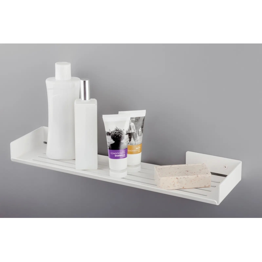 Deante ADM_A511 - MOKKO White Bathroom Wall Shelf