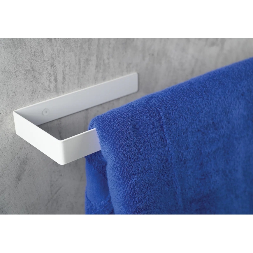 Deante ADM_A621 - MOKKO 60 cm Wall-Mounted Towel Rail, White