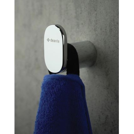 Deante ADR_0111 - ROUND Wall Hook, Polished Chrome