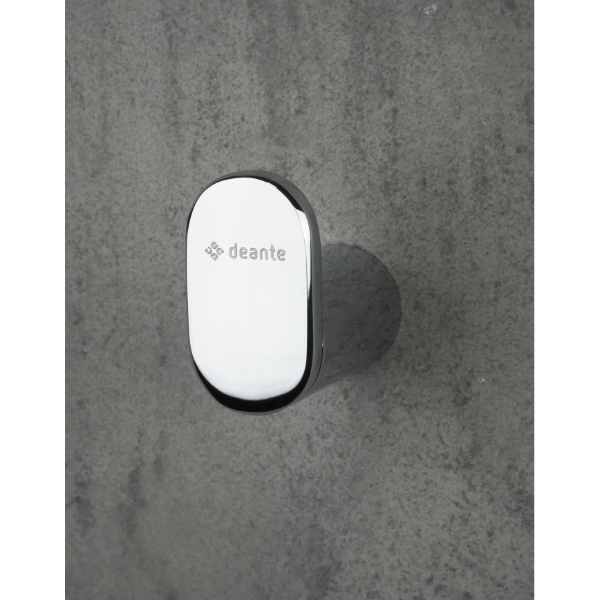 Deante ADR_0111 - ROUND Wall Hook, Polished Chrome