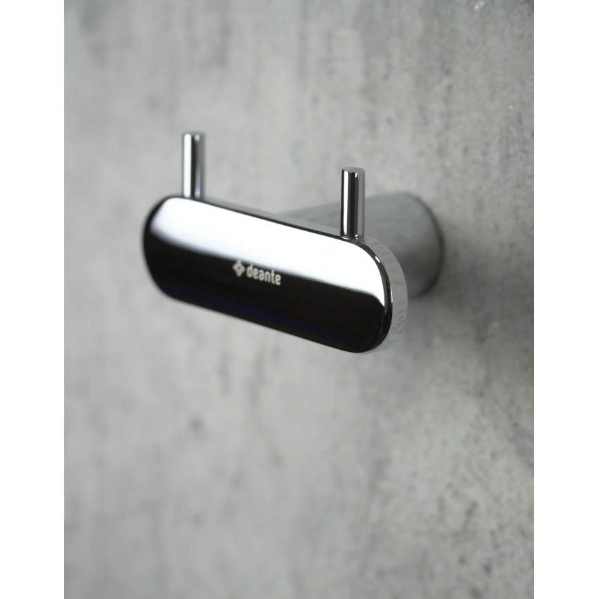 Deante ADR_0121 - ROUND Wall Hook, Polished Chrome