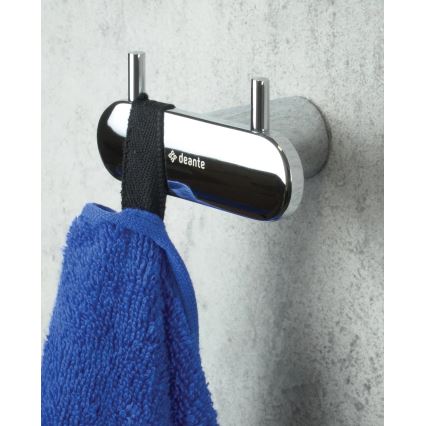 Deante ADR_0121 - ROUND Wall Hook, Polished Chrome