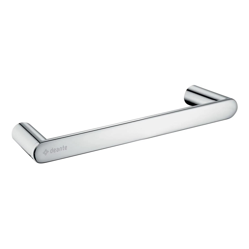 Deante ADR_0611 - ROUND Wall-Mounted Towel Rail 32.8 cm, Polished Chrome