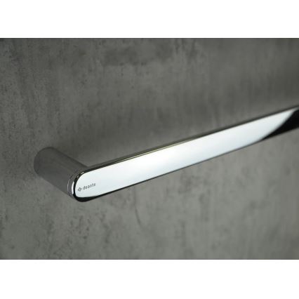 Deante ADR_0621 - ROUND Wall-Mounted Towel Rail, 62.8 cm, Polished Chrome