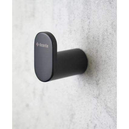 Deante ADR_N111 - ROUND Wall Hook, Black