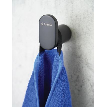 Deante ADR_N111 - ROUND Wall Hook, Black