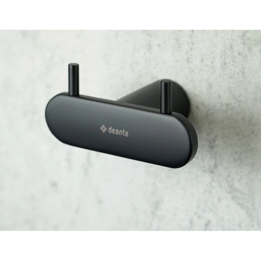 Deante ADR_N121 - ROUND Wall Hook, Black