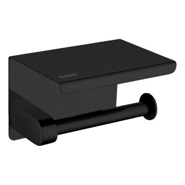 Deante ADR_N221 - ROUND Toilet Paper Holder, Black