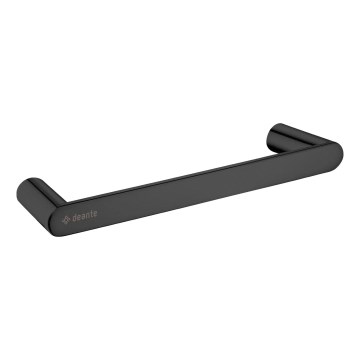 Deante ADR_N611 - ROUND Wall-mounted Towel Rail, 32.8 cm, Black