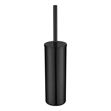 Deante ADR_N712 - ROUND Freestanding Toilet Brush, Black