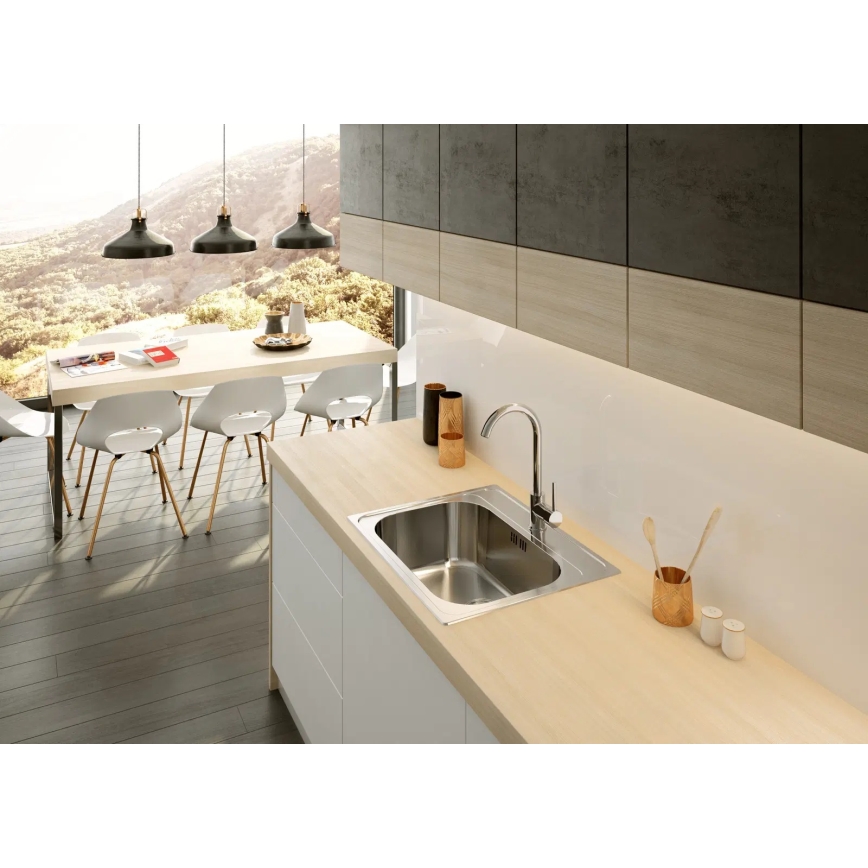 Deante BCA_062M - Sink tap ASTER shiny chrome