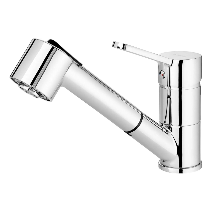 Deante BDN_071M - Sink tap with pull-out sprayer NARCYZ shiny chrome