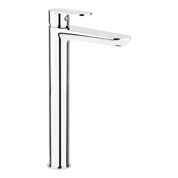 Deante BGA_020K - ALPINIA washbasin mixer tap, polished chrome finish