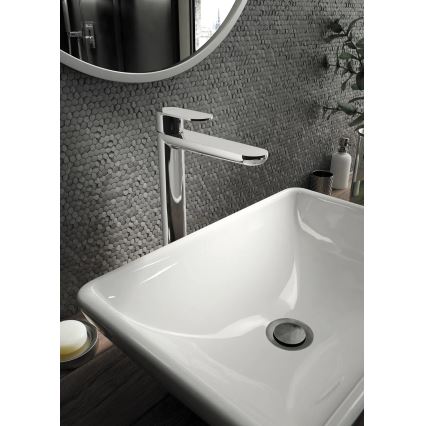 Deante BGA_020K - ALPINIA washbasin mixer tap, polished chrome finish