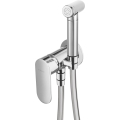 Deante BGA_034M - ALPINIA bidet mixer with hand spray for concealed installation, polished chrome