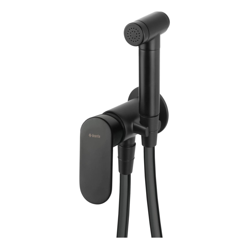 Deante BGA_N34M - ALPINIA Concealed Bidet Mixer with Hand Spray, Black