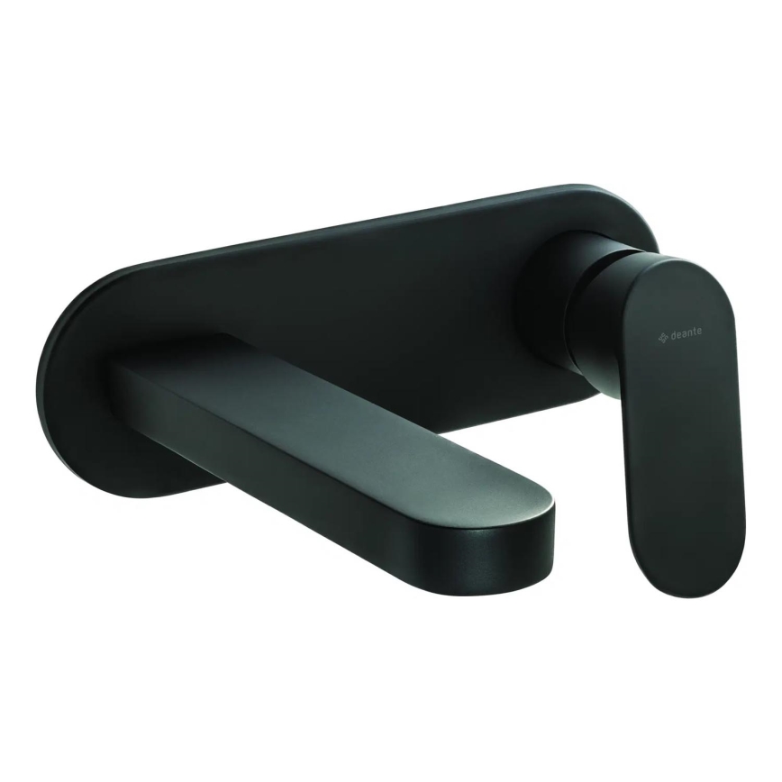 Deante BGA_N54L - ALPINIA Basin Mixer for Concealed Installation, Black