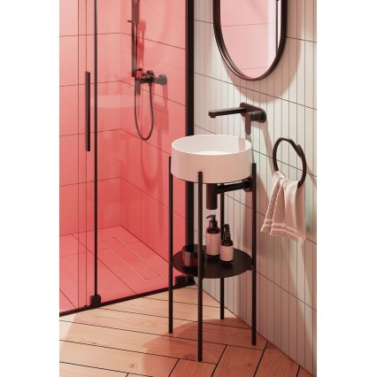 Deante BGA_N54L - ALPINIA Basin Mixer for Concealed Installation, Black