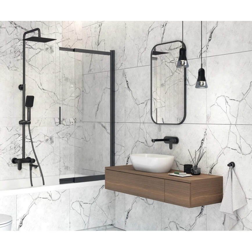 Deante BGA_N54L - ALPINIA Basin Mixer for Concealed Installation, Black