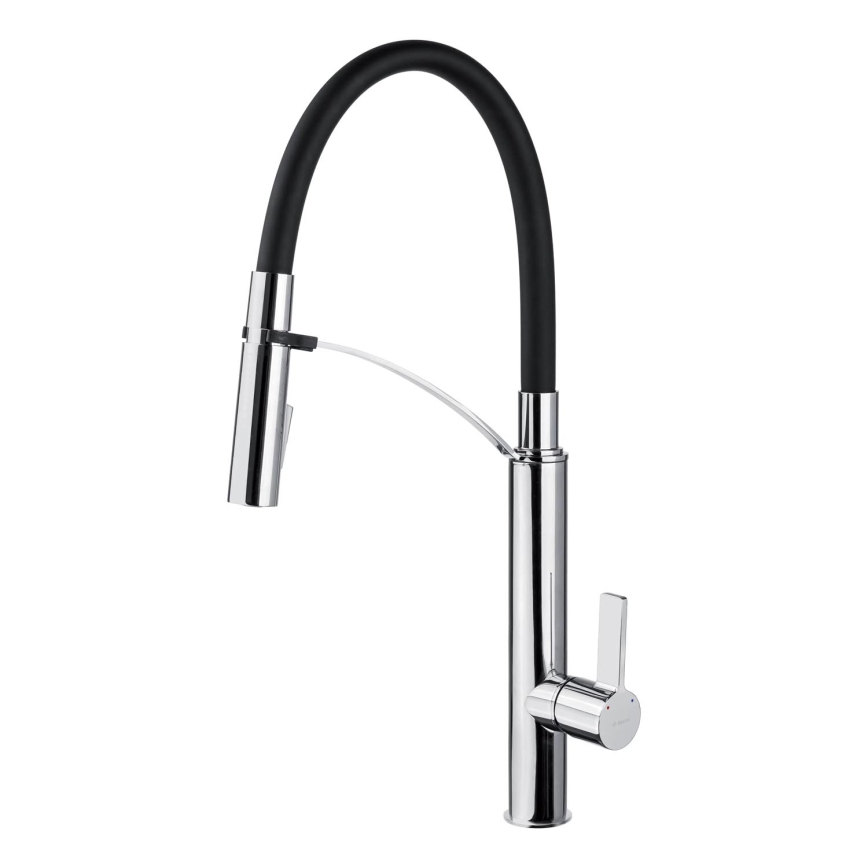 Deante BGB_B720 - Sink tap with flexible arm GERBERA black/chrome
