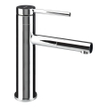 Deante BGE_022M - Basin mixer with pull-out spray ORA, 22.9 cm, polished chrome
