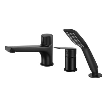 Deante BGJ_N13M - JASMIN bathtub set with black mixer