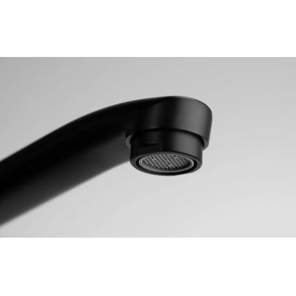 Deante BMO_N80M - BORO kitchen sink faucet, black