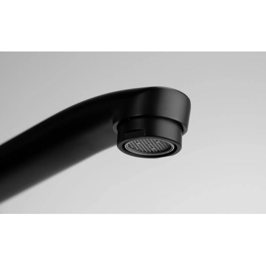 Deante BMO_N80M - BORO kitchen sink faucet, black
