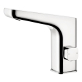 Deante BQH_029R - Touchless basin tap with temperature regulation HIACYNT 4xAA shiny chrome
